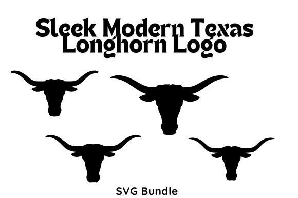 Download Sleek Modern Texas Longhorn Logo SVG - Sleek Collection