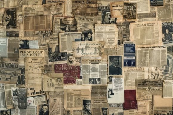 Download A Wall of OldBao Zhi with Headlines - Headlines Collection