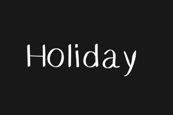 Download Holiday Font - Holiday font Collection